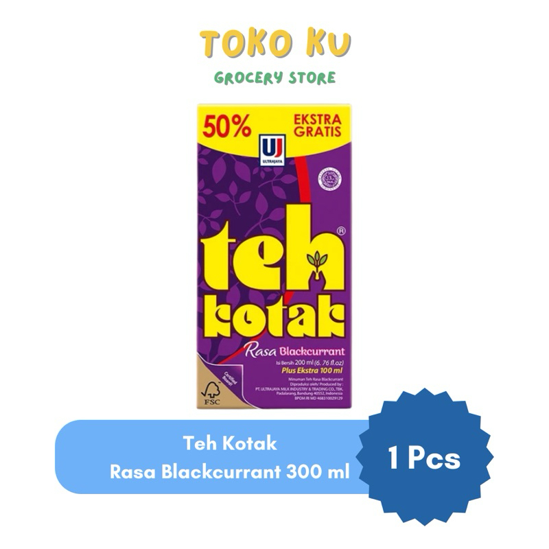 

Teh Kotak Rasa Blackcurrant 300 ml