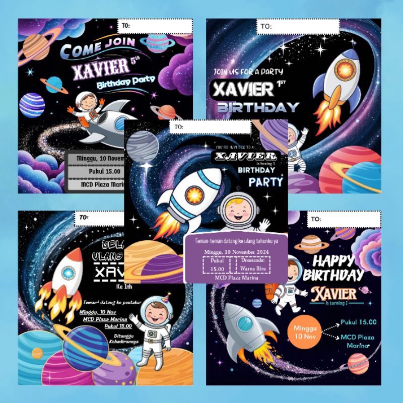 FREE TAMBAH FOTO Undangan Ulang Tahun Anak Murah Custom Undangan Ultah Anak Cowok Murah Birthday Car