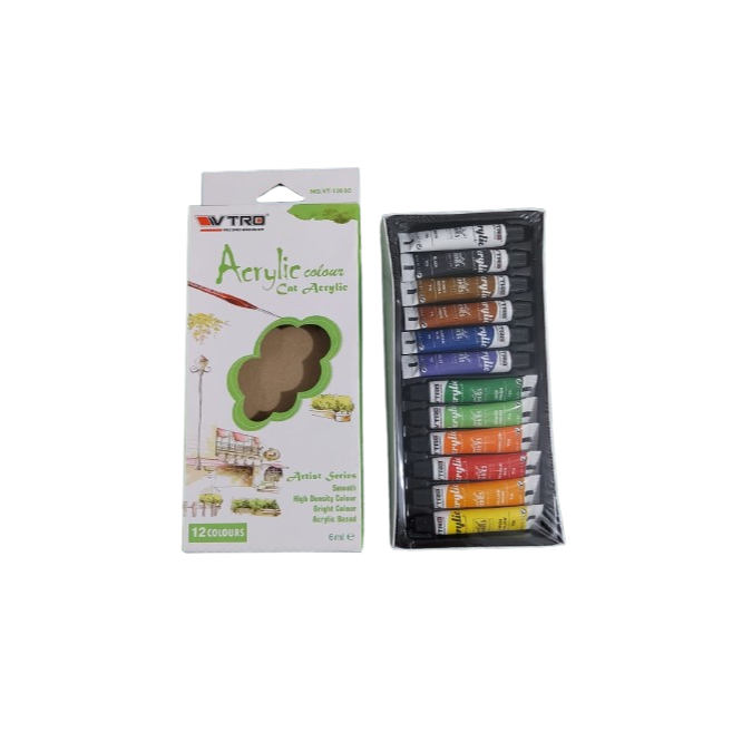 

Cat Acrylic / Acrilic / Akrilik Vitro 12 warna