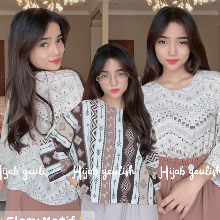 GLORY MOTIF ONE SET ONESET MURAH