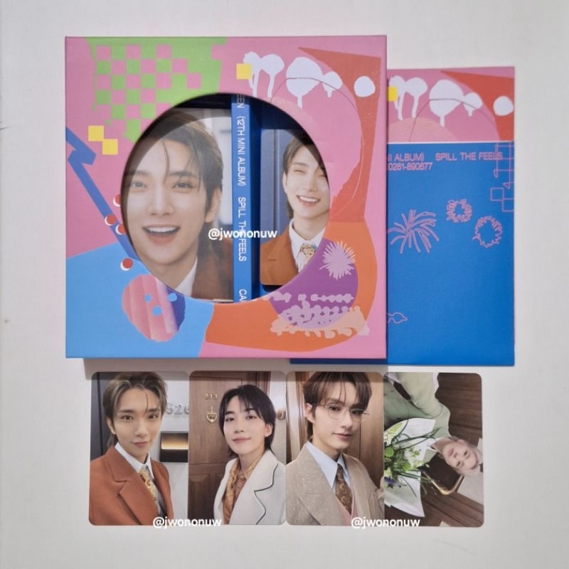 album seventeen spill the feels carat ver carver - scoups jeonghan joshua jun hoshi wonwoo woozi the