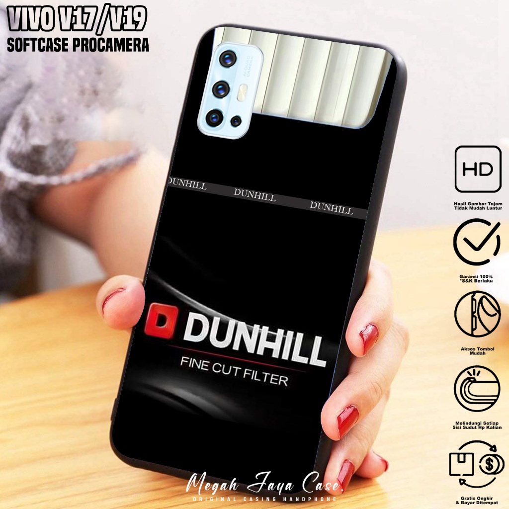 Softcase Hp VIVO V17 / VIVO V19 - Case Hp VIVO V19 / VIVO V17 Motif RKK - Softcase Pro Camera - Sili