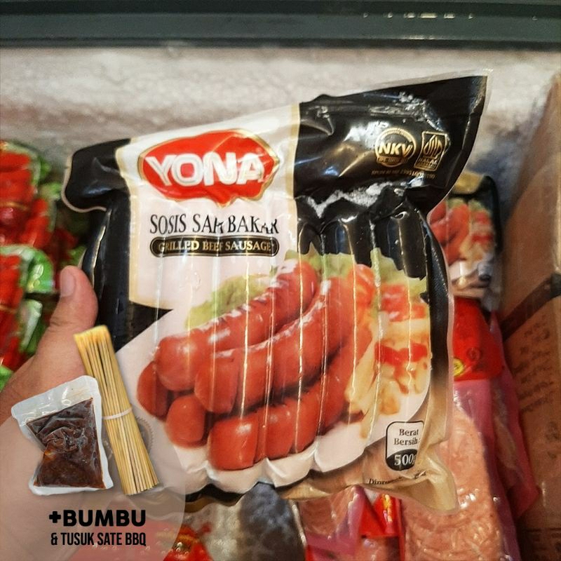 

[BBQ Time] Sosis Bakar Panjang + Bumbu & Tusuk BBQ