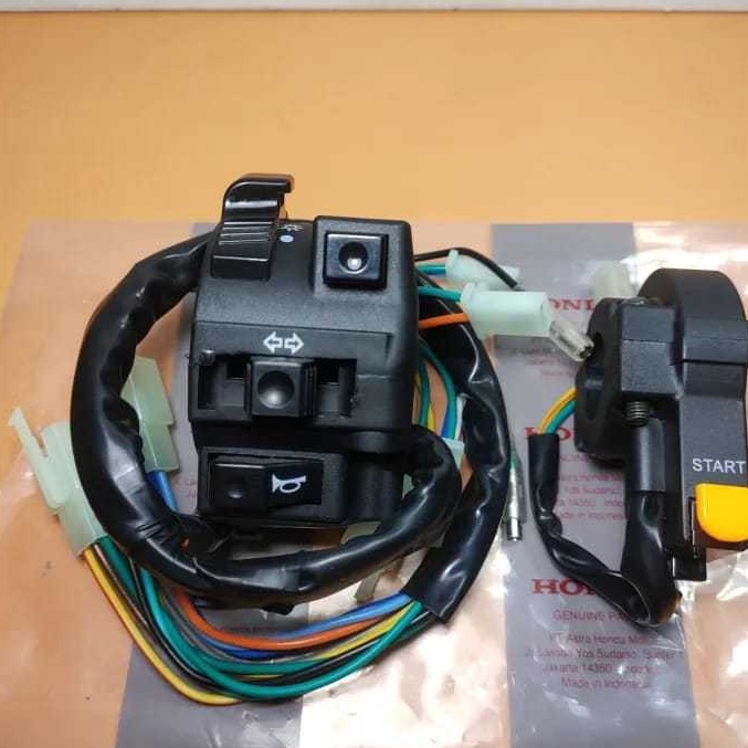 holder saklar kiri kanan set Honda Supra x lama Supra fit lama saklar kiri saklar kanan Supra lama