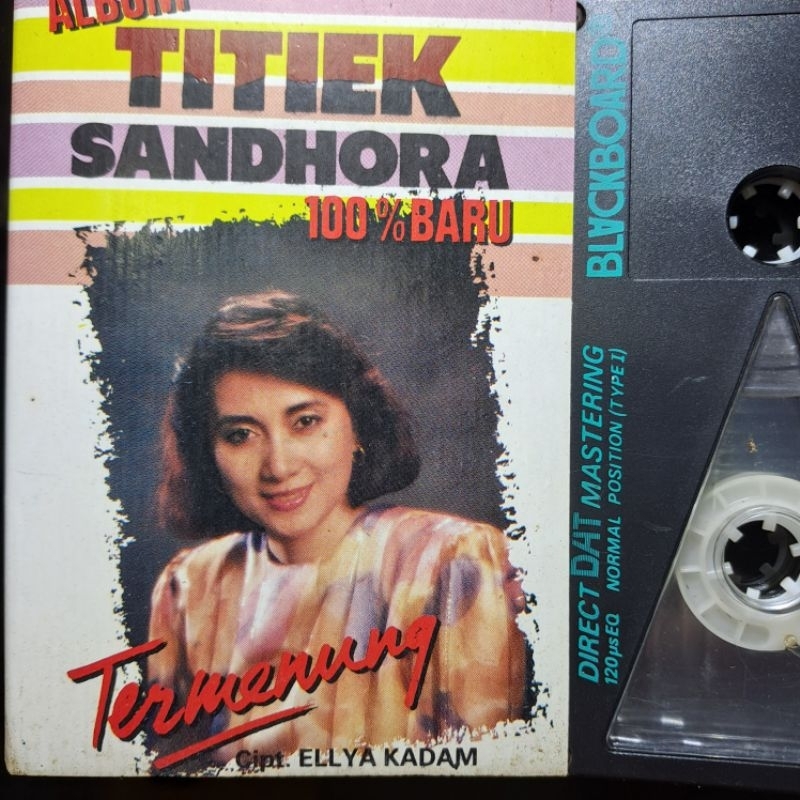 Kaset Pita Dangdut Titiek Sandora Album Termenung