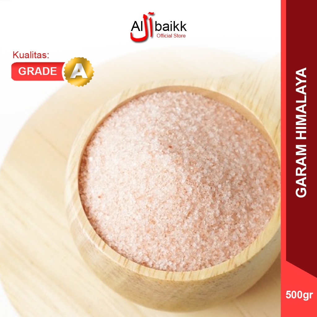

[PREMIUM] Garam Himalaya 500gr Himalayan Pink Salt Organik