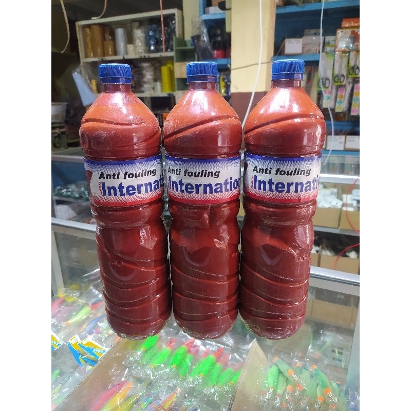 CAt Marine Kapal ASLI ANTI FOULING Merk International  Kemasan 1,5L