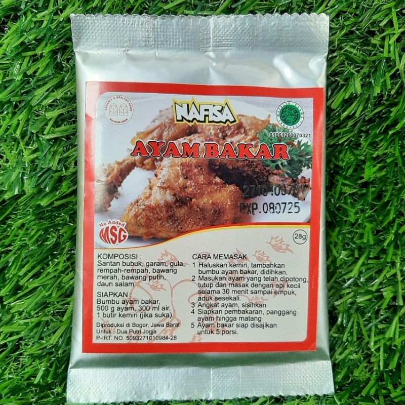

Bumbu masak instan ayam bakar nafisa