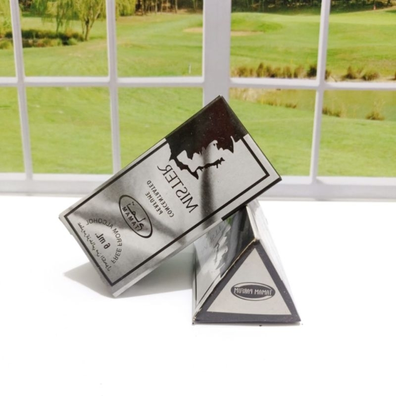 1 BOX 6 BOTOL TAMAM PARFUM MISTER Roll on 6ml non alkohol