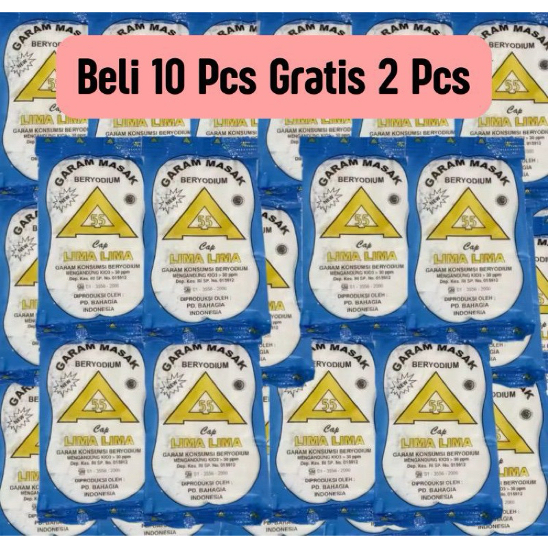 

beli 10 gratis 2 garam masak beryodium 100 gram