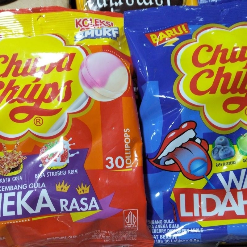 

CHUPA CHUPS LOLLY BKS ISI 30PCS