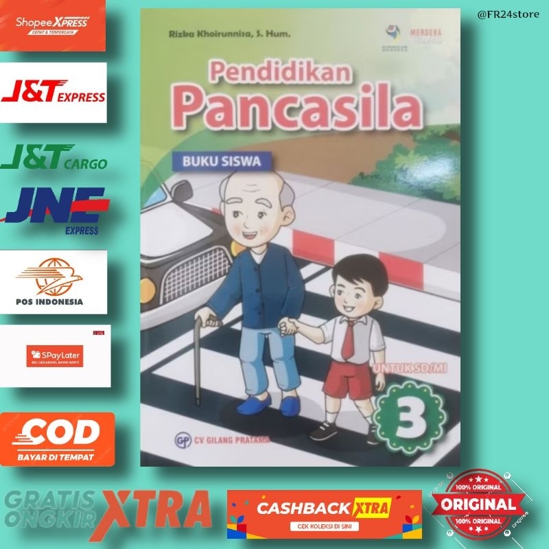 

BUKU PENDIDIKAN PANCASILA/PKN UNTUK KELAS 3 SD/MI
