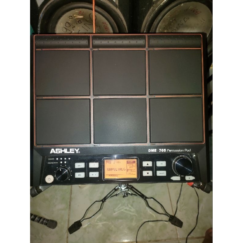 Ashley DME 705 DRUMPAD drum elektrik drum kendang Ashley dme 705 full sampling kendang belum ada 2 b