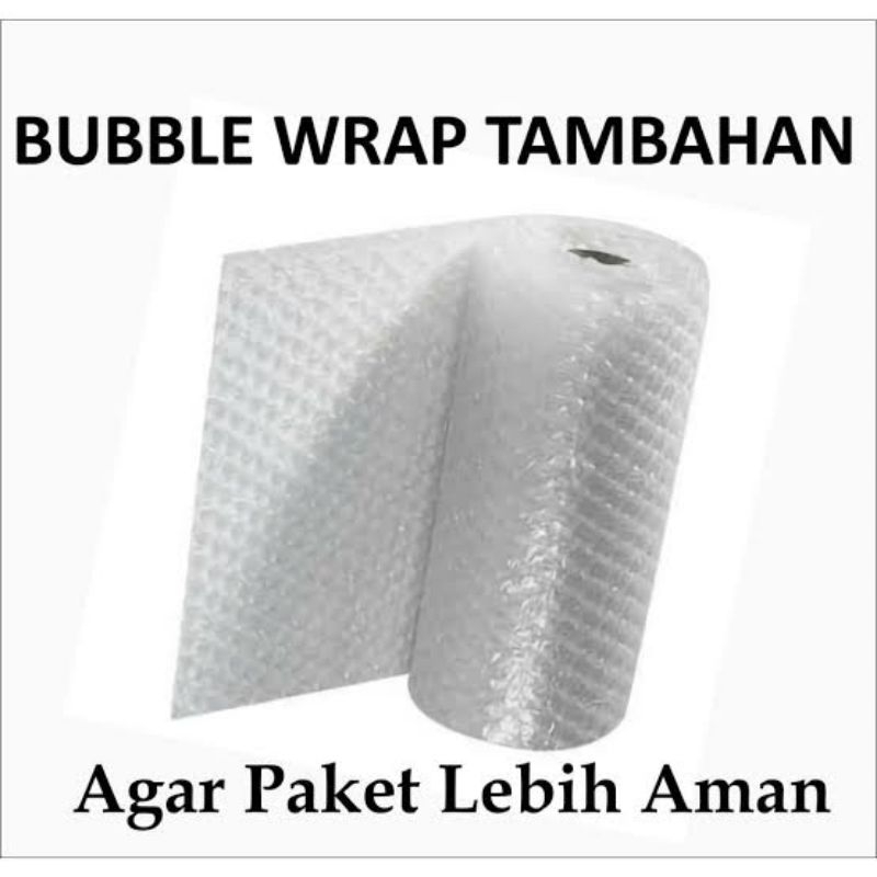 

Packing tambahan bublewrap