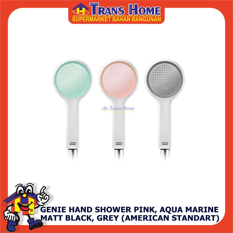 Genie Hand Shower American Standart Pink, Aqua Marine, Matt Black, Grey (American Standart)