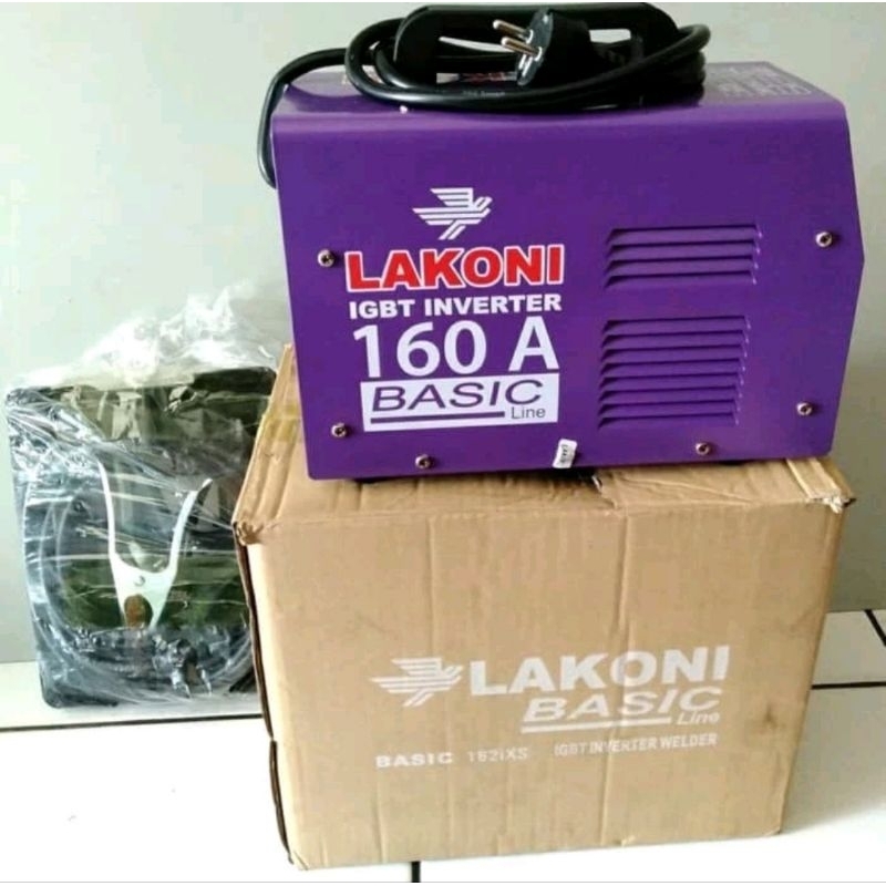 LAKONI BASIC 160 A Inverter Mesin Trafo Las 900 Watt