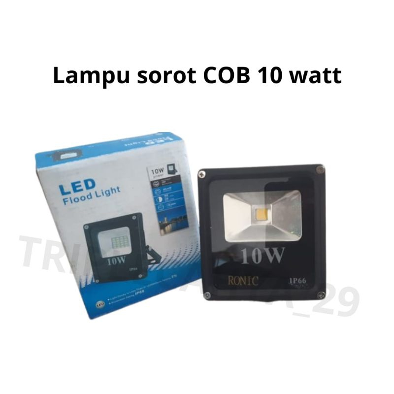 Lampu sorot Led Outdoor 10 watt / Lampu sorot Cob / Lamou flood