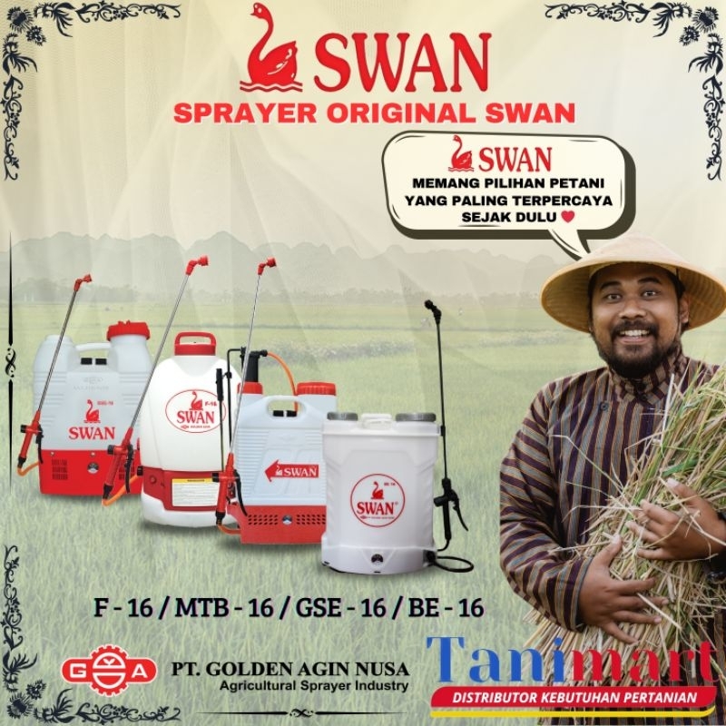 SPRAYER ELEKTRIK SWAN ORIGINAL / TANGKI CAS SWAN / TANGKI SEMPROT CAS SWAN / SPRAYER SWAN ELEKTRIK