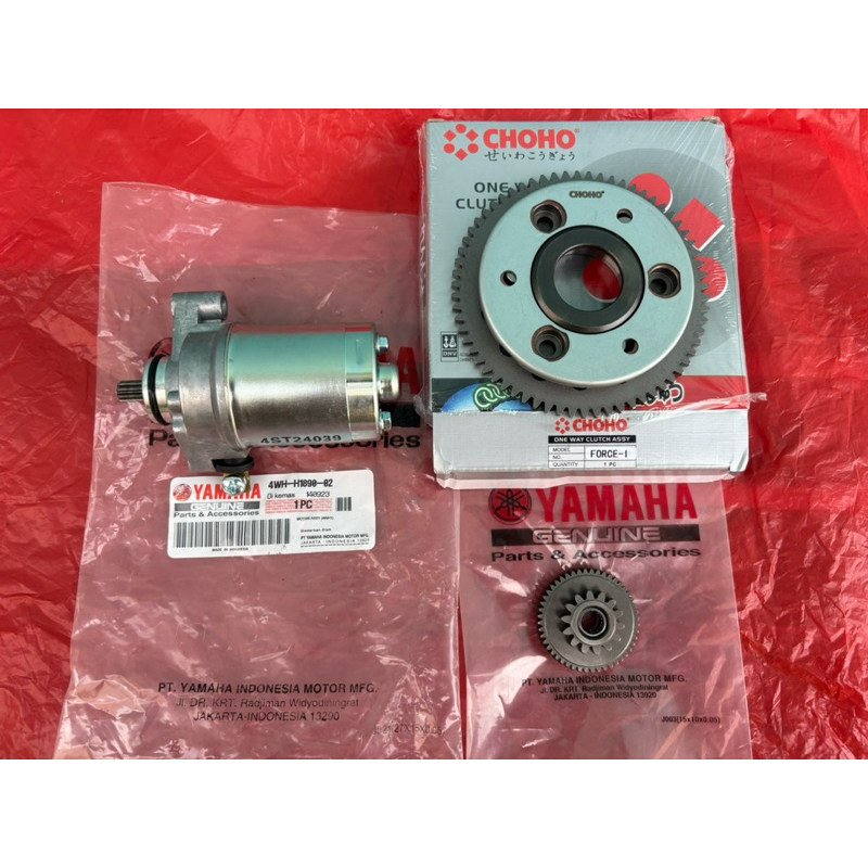 DINAMO STATER SET DINAMO STARTER PLUS GIGI GIR GEAR ONE WAY STARTER KECIL BESAR FIZR F1ZR FIZ R F1Z 