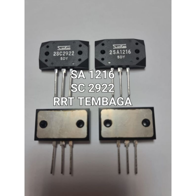 Transistor Sanken 5DY 2SA1216 SC2922 KW 2 Tidak Nempel Magnet 1set