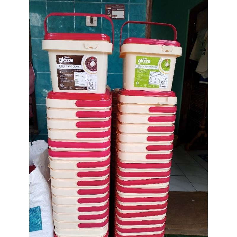 ember bekas selai/ ember glaze5kg