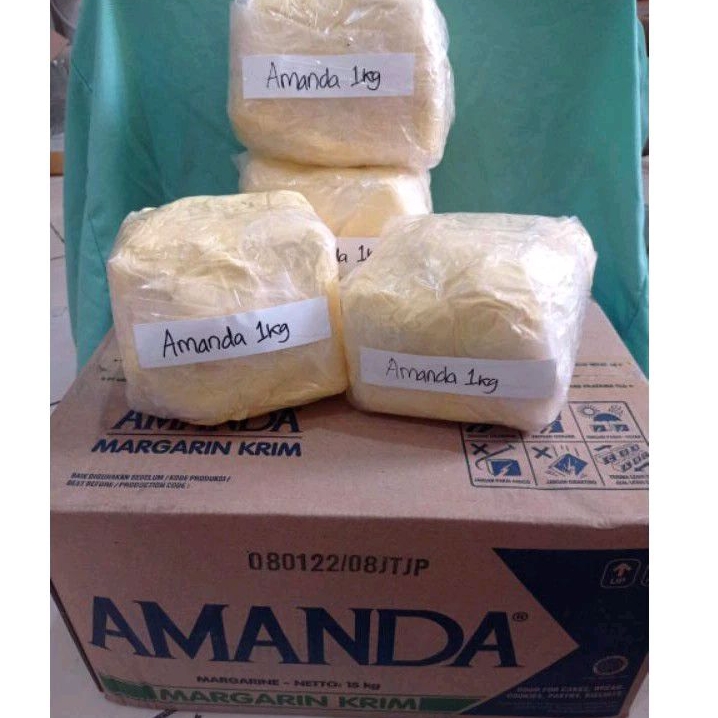 

Amanda Margarine Krim/Mentega Amanda/Margarin Murah Repack