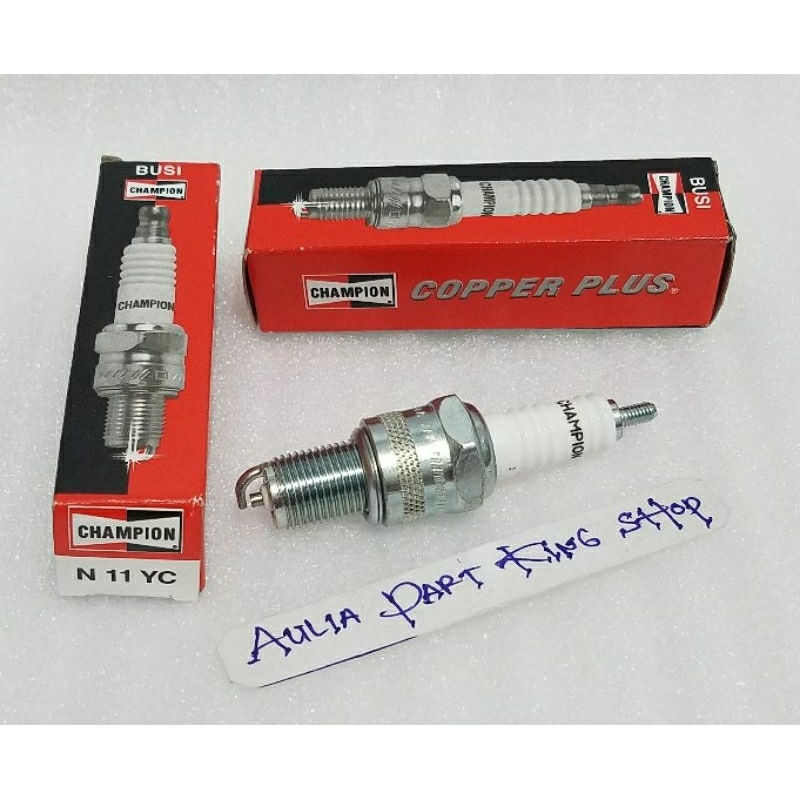 BUSI NINJA BUSI HEAD BELIMBING DEKSEL BELIMBING RX KING DRAT PANJANG CHAMPION ORIGINAL