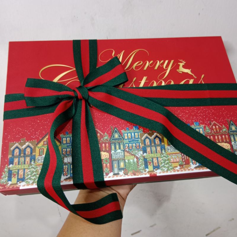 

BOX NATAL BOX HADIAH NATAL SOVENIR NATAL CHRISTMAS PARCEL HAMPERS