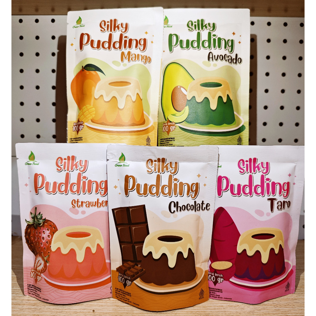 

Grow Food Silky Puding Pouch 100gr Puding Cemilan Bayi MPASI