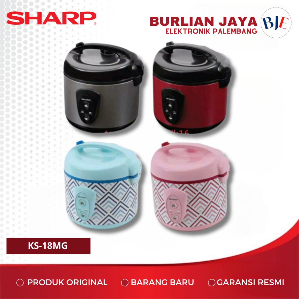 RICE COOKER SHARP KS-N18MG PENANAK NASI PALEMBANG