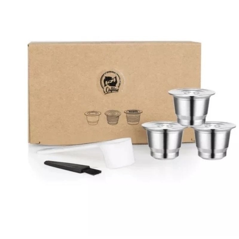 Reusable Coffee Capsule Stainless Steel for Nespresso