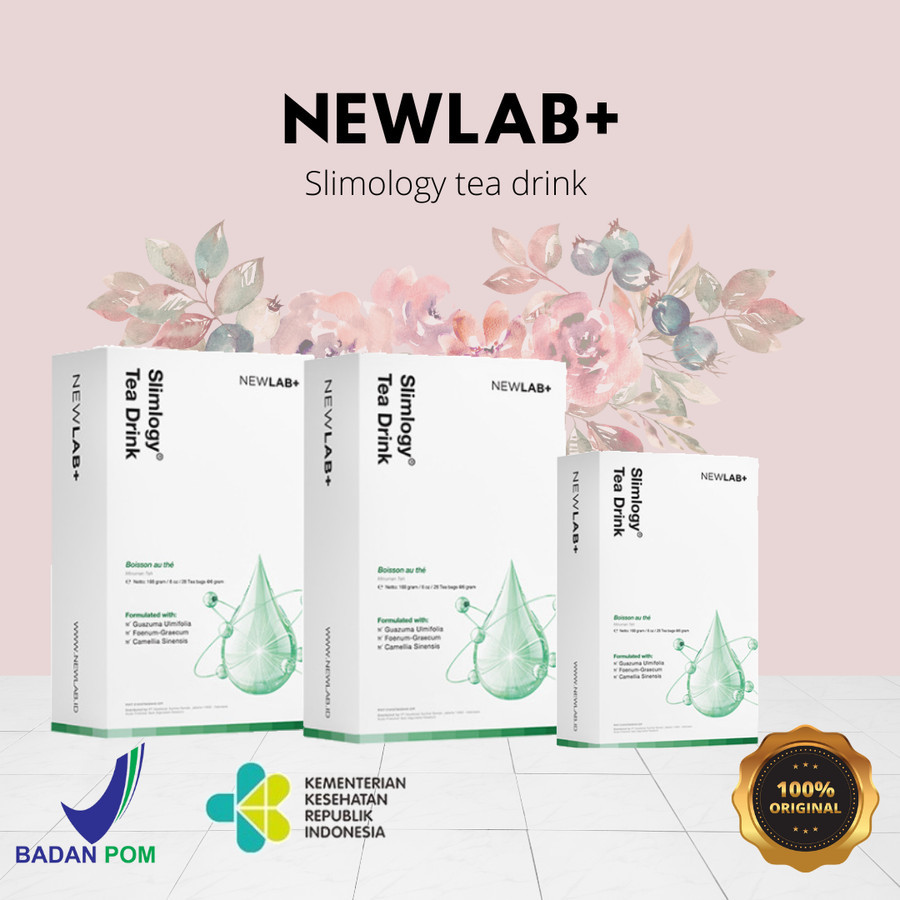 

NEWLAB+ FITLOGY TEA DRINK / HERBAL TEA/MINUMAN TEH HIJAU HERBAL / 28 /14 TEA BAGS