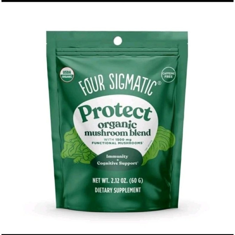 

FOUR SIGMATIC 10 MUSHROOM BLEND SUPERFOOD BLENDS CORDYSEPS CHAGA ___maxie