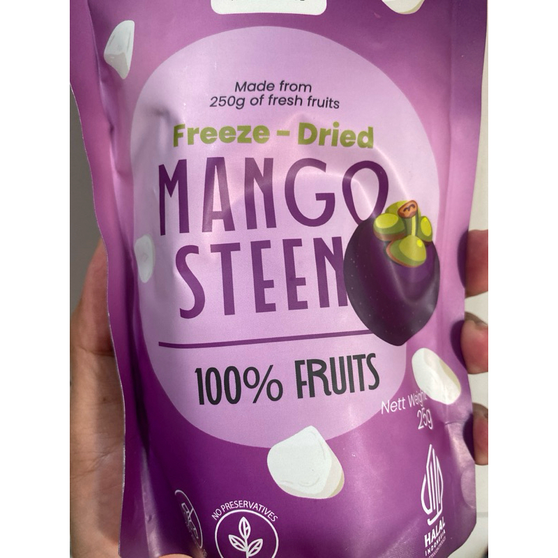

Freeze Dried Fruit - Mangosteen 25 gram MANGGIS KERING VIRAALLL