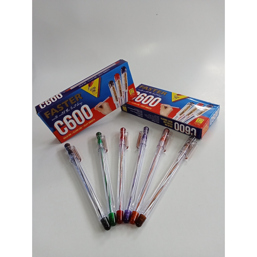 

Pen Faster C 600 1 pak isi 12pcs