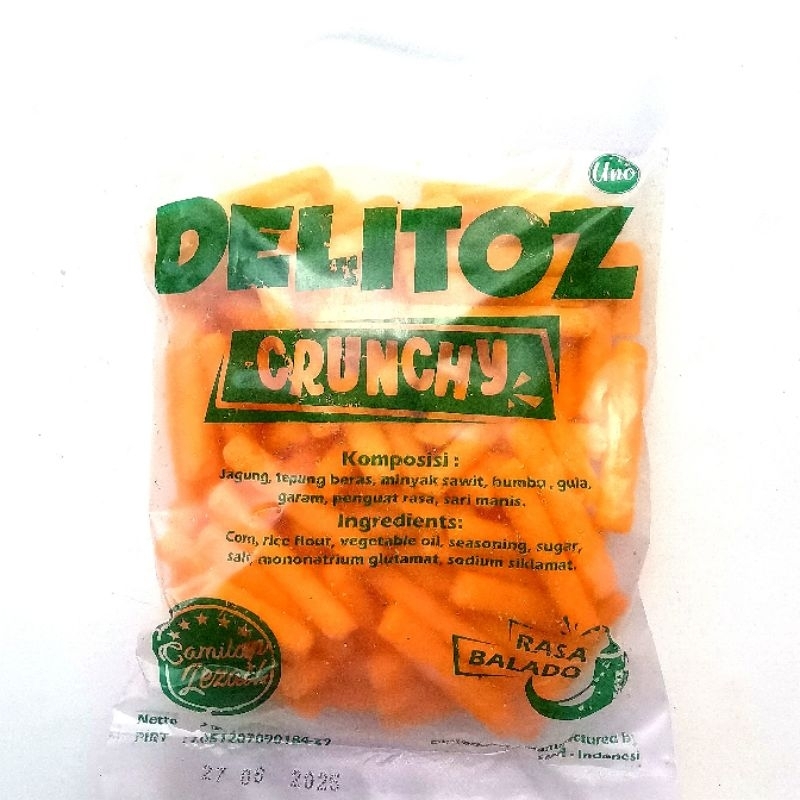 

Delitoz Snack Stick Balado Cemilan Santai 50 gr