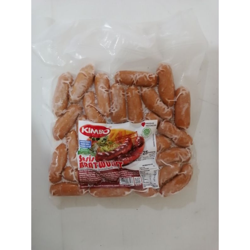 

Kimbo bratwurts cocktail 450gr