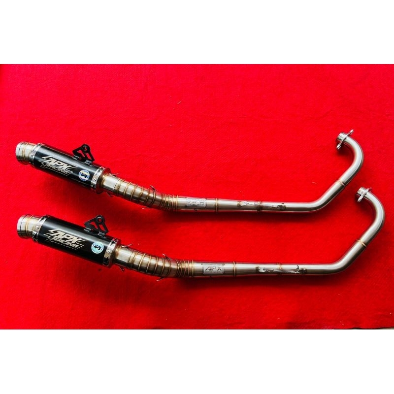 Knalpot MX KING V1 V2 MX OLD MX NEW STEP STANDAR KNALPOT APX RACING EXHAUST