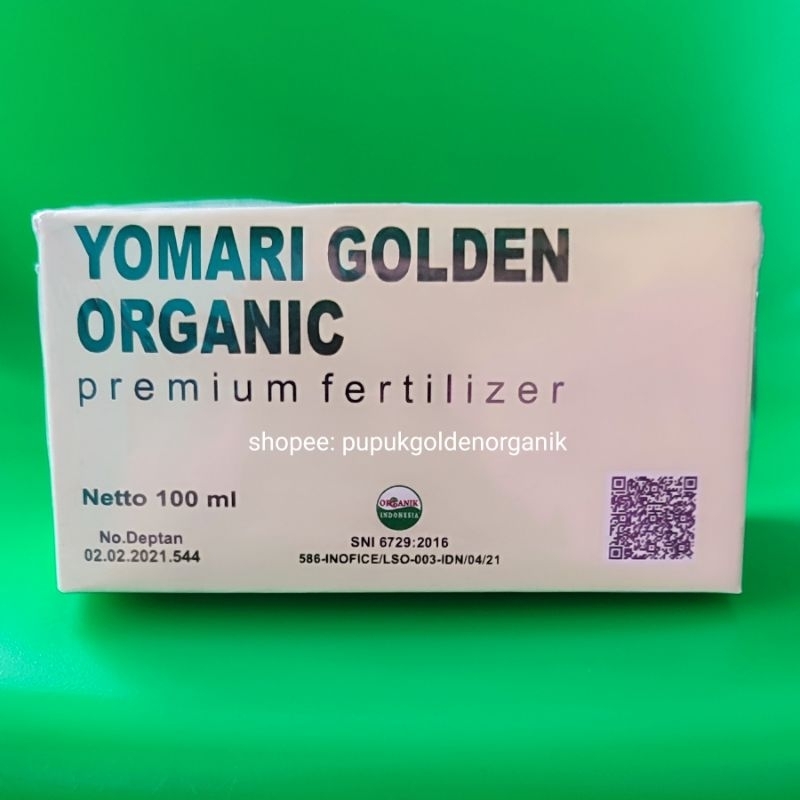 YGO YOMARI GOLDEN ORGANIK  ISI 10 SACHET / YOMARI GOLDEN ORGANIC (PUPUK CAIR ORGANIK)