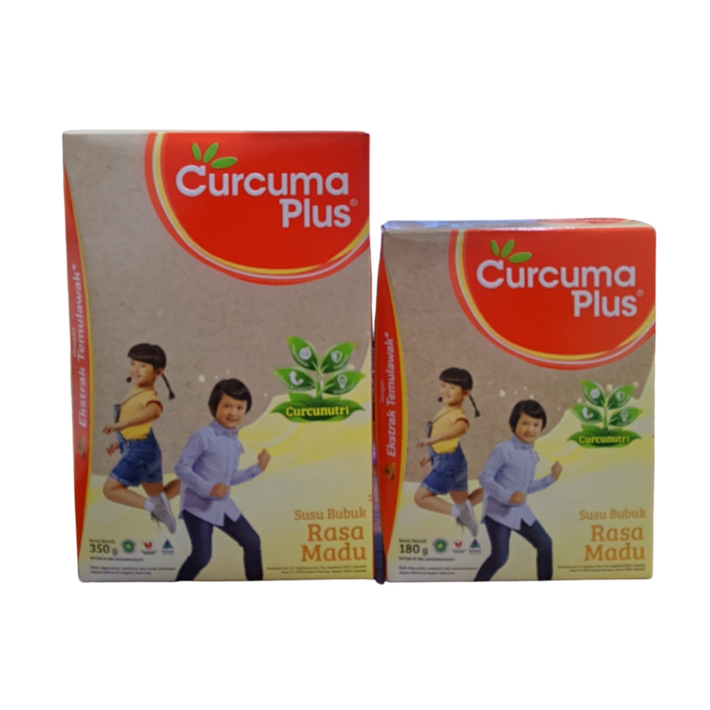 

Curcuma plus curcunitri ektrak temulawak rasa madu 350 g/180 g