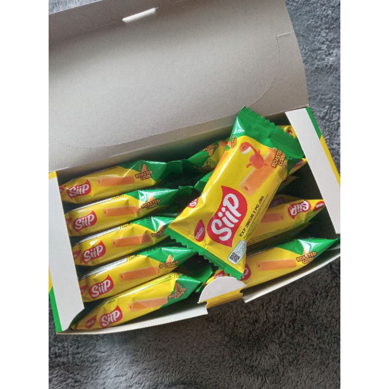 

Snack NABATI SIIP 1BOX ISI 20pcs RASA JAGUNG BAKAR