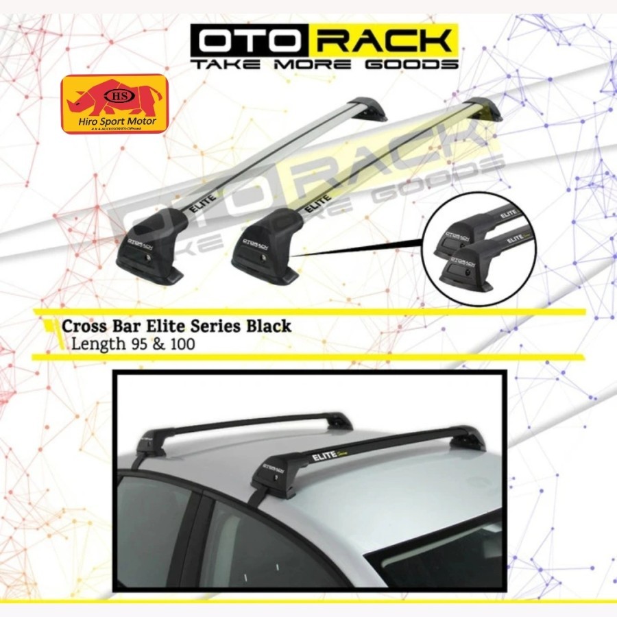 cross bar jepit body elite otorack black series