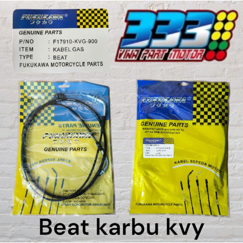 kabel gas beat karbu kvy tali gas beat karburator