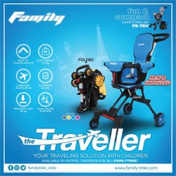 (NEW) Stroller Kereta Dorong Bayi Family Traveller