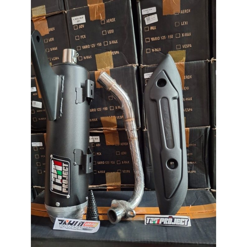 KNALPOT TZM PROJECT PEMAKAIAN MIO SPORTY MIO SMILE MIO SOUL CARBU