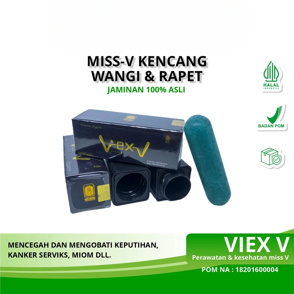 VIEX V Asli BPOM Obat Keputihan Herbal Ampuh Original Keristal Miss V Rapet Untuk Miss V Gurah Perap