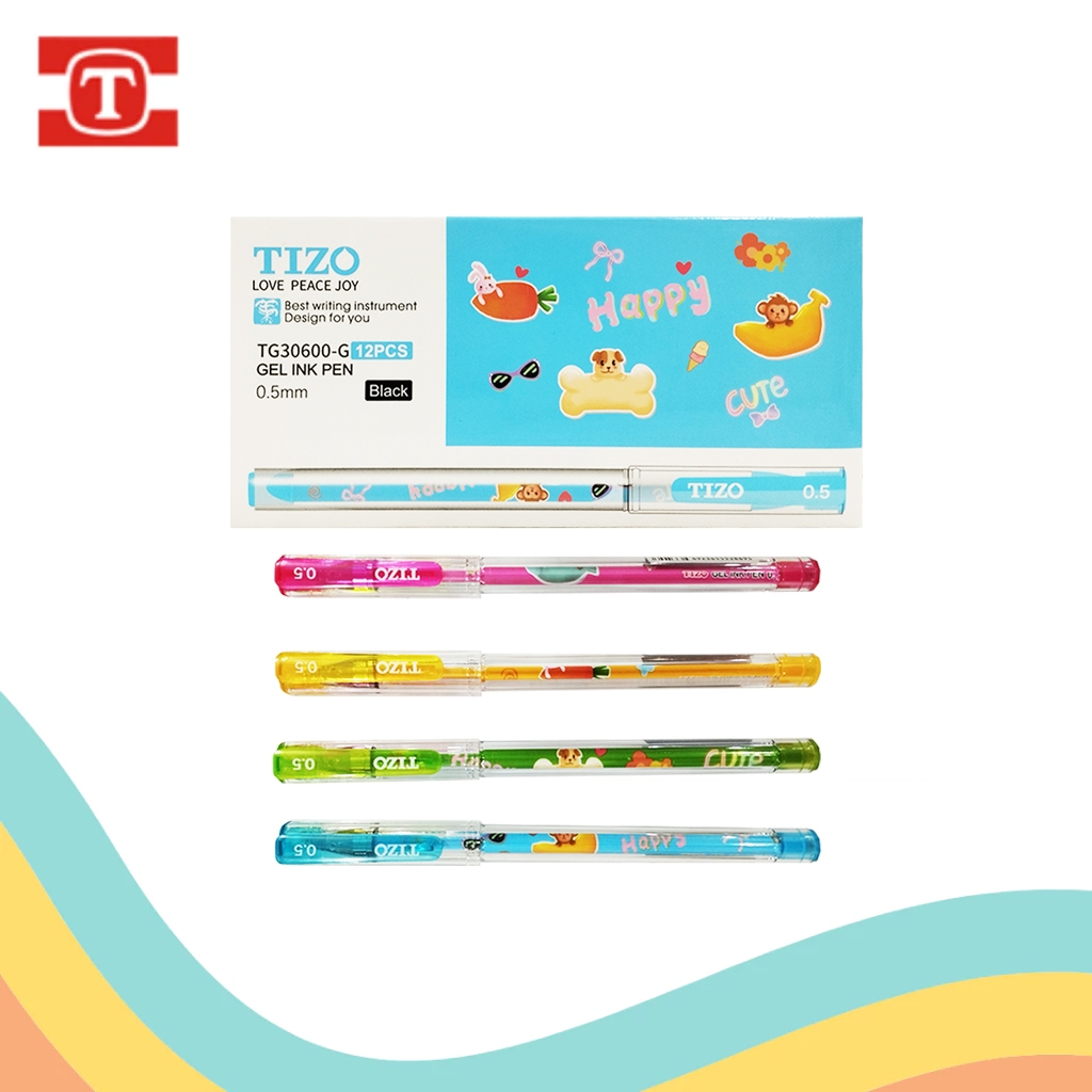 

GEL PEN TIZO TG-30600 (12 PCS)