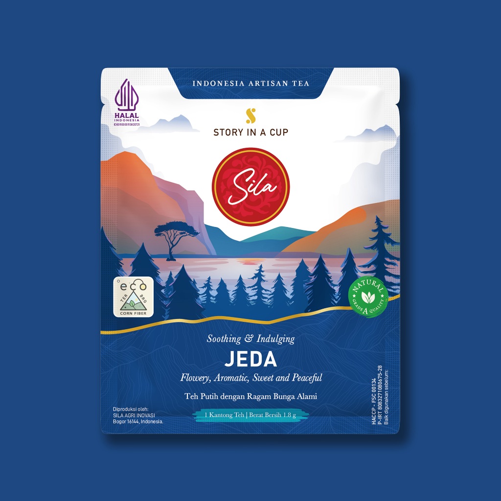 

Jeda Sachet 1 T-Bag Tea Sila Tea Premium Artisan Tea