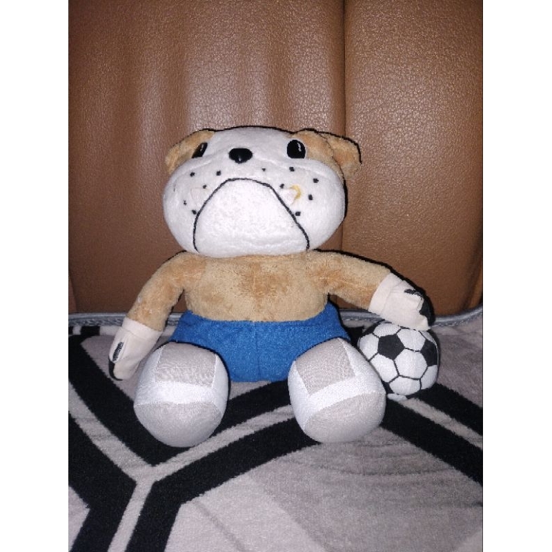 Boneka guguk pegang bola PL