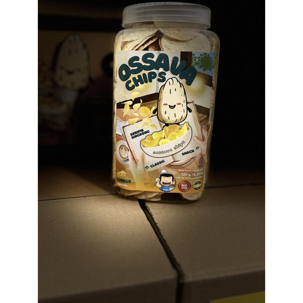 

Ossava Chips Jar 2.000ml (120 gr)